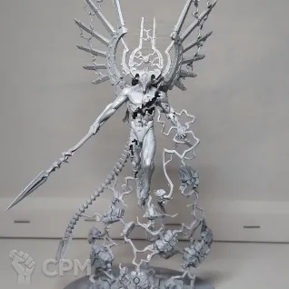 Описание картинки C'tan Shard of the Void Dragon от Лоялист по цене 3 500руб | Свободный Рынок Миниатюр - СРМ