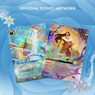 Описание картинки Дисплей бустеров Lorcana - Winterspell Booster Box на английском языке от Дауран по цене 14 000руб | Свободный Рынок Миниатюр - СРМ