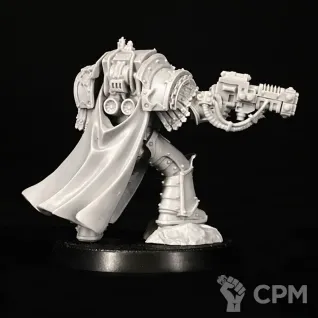 Описание картинки Alpha Legion cataphractii praetor миниатюра по вселенной warhammer 40000 от KoofWorkshop по цене 1 500руб | Свободный Рынок Миниатюр - СРМ