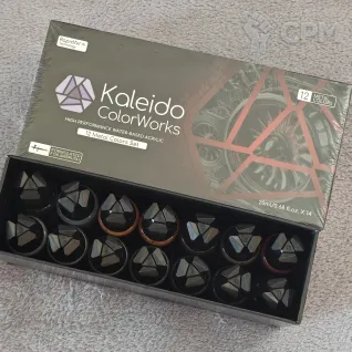 Описание картинки Kaleido 12 metal colors set от KATBAR по цене 3 000руб | Свободный Рынок Миниатюр - СРМ
