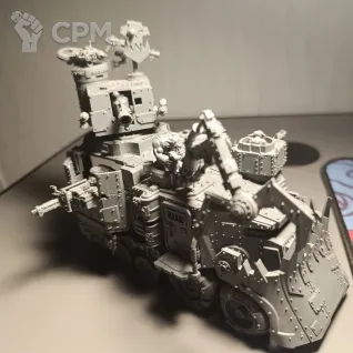 Описание картинки Ork Battlewagon от Erebus по цене 10 000руб | Свободный Рынок Миниатюр - СРМ