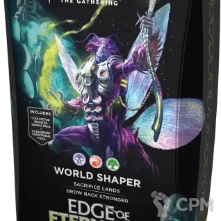 Описание картинки Колоды Commander MTG Edge of Eterneties World Shaper на английском языке от Дауран по цене 6 000руб | Свободный Рынок Миниатюр - СРМ