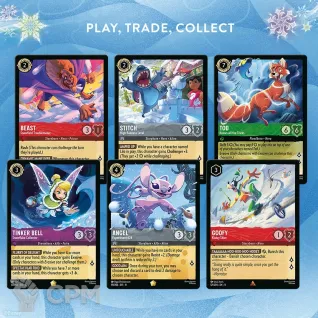Описание картинки Дисплей бустеров Lorcana - Winterspell Booster Box на английском языке от Дауран по цене 14 000руб | Свободный Рынок Миниатюр - СРМ