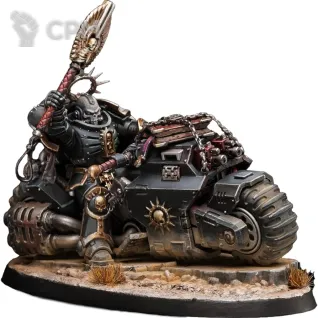 Описание картинки Chaplain On Bike от Mekboy Workshop по цене 480руб | Свободный Рынок Миниатюр - СРМ