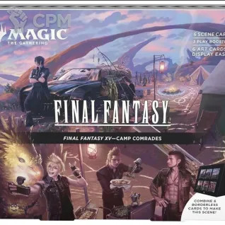 Описание картинки Панорама Magic: The Gathering Final Fantasy XV Scene Box - Camp Comrades на английском от Дауран по цене 7 500руб | Свободный Рынок Миниатюр - СРМ