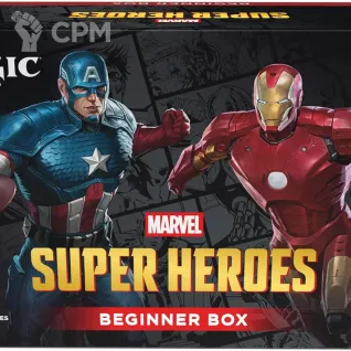 Описание картинки Beginner box выпуска Magic: The Gathering Marvel Super Heroes на английском от Дауран по цене 4 000руб | Свободный Рынок Миниатюр - СРМ