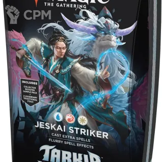 Описание картинки Колода MTG Commander - Jeskai Striker Tarkir: Dragonstorm на английском языке от Дауран по цене 5 750руб | Свободный Рынок Миниатюр - СРМ