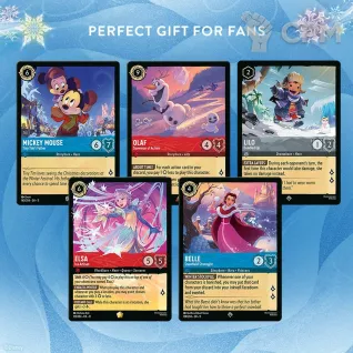Описание картинки Дисплей бустеров Lorcana - Winterspell Booster Box на английском языке от Дауран по цене 14 000руб | Свободный Рынок Миниатюр - СРМ