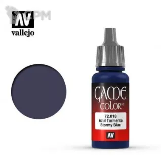 Описание картинки Краска Vallejo - Game Color - Stormy Blue от Sladkov по цене 290руб | Свободный Рынок Миниатюр - СРМ