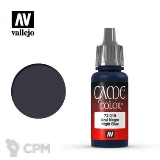 Описание картинки Краска Vallejo - Game Color - Night Blue от Sladkov по цене 290руб | Свободный Рынок Миниатюр - СРМ