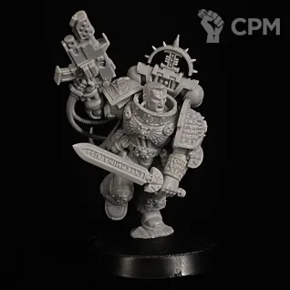 Описание картинки Deathwatch Watch Captain Artemis миниатюра по вселенной warhammer 40000 от KoofWorkshop по цене 1 200руб | Свободный Рынок Миниатюр - СРМ
