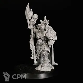 Описание картинки Custodian guard Shield captain миниатюра по вселенной warhammer 40000 от KoofWorkshop по цене 1 500руб | Свободный Рынок Миниатюр - СРМ