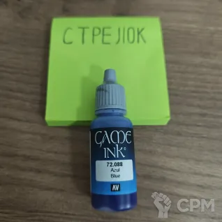 Описание картинки 72.088 Blue Ink от Барахолка CTPEJIKA по цене 290руб | Свободный Рынок Миниатюр - СРМ