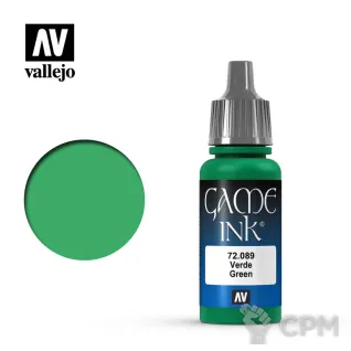 Описание картинки Краска Vallejo серии Game Ink - Green 72089 от Sladkov по цене 290руб | Свободный Рынок Миниатюр - СРМ