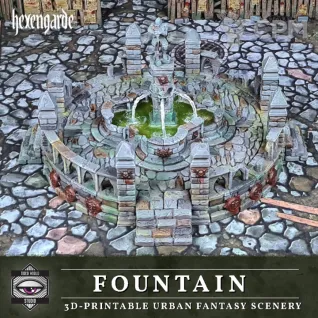 Описание картинки Fountain от Мастерская террейна по цене 1 900руб | Свободный Рынок Миниатюр - СРМ
