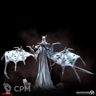 Описание картинки Рыцарь алого ордена Crimson Order Knight 32мм от ChurcHehe 3d print по цене 450руб | Свободный Рынок Миниатюр - СРМ