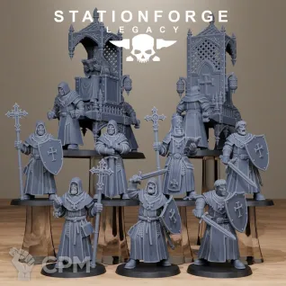 Описание картинки Thorncrest Priests от Brutality по цене 1 600руб | Свободный Рынок Миниатюр - СРМ