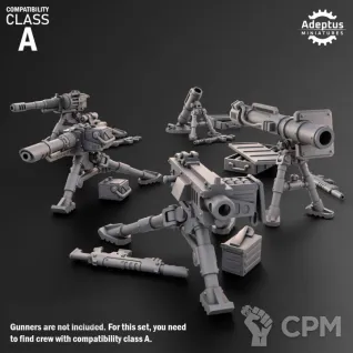 Описание картинки Heavy Weapons Team. Khaleeth Regiment. Imperial Guard. Compatibility class A. от Manufactorum76 по цене 450руб | Свободный Рынок Миниатюр - СРМ