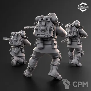 Описание картинки Snipers. Dysorius Troops. Imperial Guard. от Manufactorum76 по цене 450руб | Свободный Рынок Миниатюр - СРМ