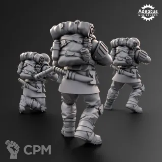 Описание картинки Snipers. Khaleeth Regiment. Imperial Guard. от Manufactorum76 по цене 450руб | Свободный Рынок Миниатюр - СРМ