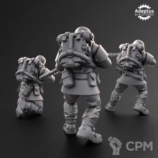 Описание картинки Snipers. Koelner Regiment. Imperial Guard. от Manufactorum76 по цене 450руб | Свободный Рынок Миниатюр - СРМ