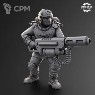 Описание картинки Special weapons. Dysorius Troops. Imperial Guard. от Manufactorum76 по цене 600руб | Свободный Рынок Миниатюр - СРМ