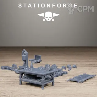 Описание картинки GrimGuard Medical Bits от PocketSized Prints по цене 850руб | Свободный Рынок Миниатюр - СРМ