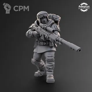 Описание картинки Snipers. Khaleeth Regiment. Imperial Guard. от Manufactorum76 по цене 450руб | Свободный Рынок Миниатюр - СРМ