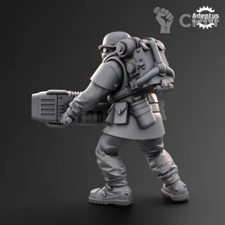 Описание картинки Special weapons. Koelner Regiment. Imperial Guard. от Manufactorum76 по цене 600руб | Свободный Рынок Миниатюр - СРМ