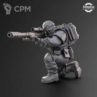 Описание картинки Snipers. Spectre Regiment. Imperial Guard. от Manufactorum76 по цене 450руб | Свободный Рынок Миниатюр - СРМ