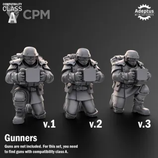 Описание картинки HeaHeavy Weapons Team. Ultima Troops. Imperial Guard. Compatibility class A. от Manufactorum76 по цене 450руб | Свободный Рынок Миниатюр - СРМ