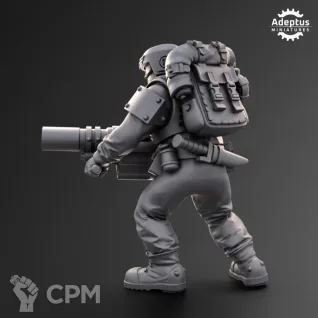 Описание картинки Special weapons. Warden Regiment. Imperial Guard от Manufactorum76 по цене 600руб | Свободный Рынок Миниатюр - СРМ
