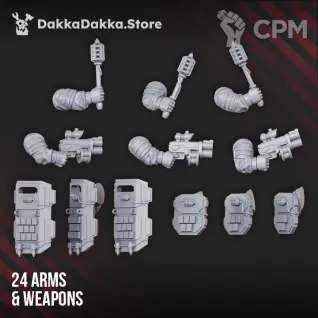 Описание картинки Alcat Heavy Mules (build kit) от Бруталити по цене 1 200руб | Свободный Рынок Миниатюр - СРМ