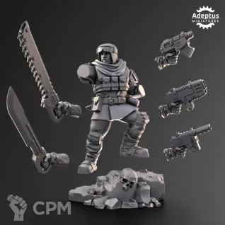 Описание картинки Commander. Khaleeth Regiment. Imperial Guard (FULL PACK) от Manufactorum76 по цене 280руб | Свободный Рынок Миниатюр - СРМ