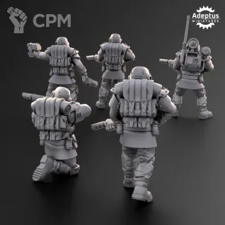 Описание картинки Squad. Ultima Troops. Imperial Guard. от Manufactorum76 по цене 1 400руб | Свободный Рынок Миниатюр - СРМ