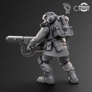 Описание картинки Special weapons. Dysorius Troops. Imperial Guard. от Manufactorum76 по цене 600руб | Свободный Рынок Миниатюр - СРМ
