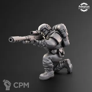 Описание картинки Snipers. Warden Regiment. Imperial Guard от Manufactorum76 по цене 450руб | Свободный Рынок Миниатюр - СРМ