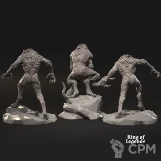 Описание картинки Werewolves of Angmar от Мастерская террейна по цене 900руб | Свободный Рынок Миниатюр - СРМ