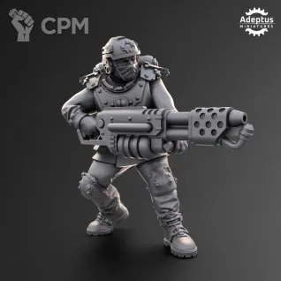 Описание картинки Special weapons. Dysorius Troops. Imperial Guard. от Manufactorum76 по цене 600руб | Свободный Рынок Миниатюр - СРМ
