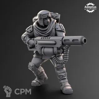 Описание картинки Special weapons. Khaleeth Regiment. Imperial Guard. от Manufactorum76 по цене 600руб | Свободный Рынок Миниатюр - СРМ