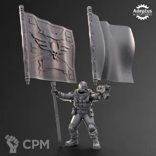 Описание картинки Command Squad. Spectre Regiment. Imperial Guard. от Manufactorum76 по цене 600руб | Свободный Рынок Миниатюр - СРМ