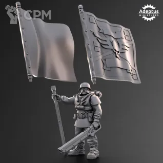 Описание картинки Command Squad. Koelner Regiment. Imperial Guard. от Manufactorum76 по цене 600руб | Свободный Рынок Миниатюр - СРМ