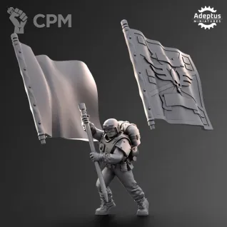 Описание картинки Command Squad. Warden Regiment. Imperial Guard от Manufactorum76 по цене 600руб | Свободный Рынок Миниатюр - СРМ