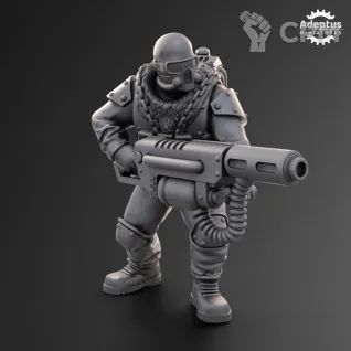 Описание картинки Special weapons. Spectre Regiment. Imperial Guard. от Manufactorum76 по цене 600руб | Свободный Рынок Миниатюр - СРМ