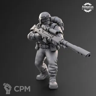 Описание картинки Snipers. Warden Regiment. Imperial Guard от Manufactorum76 по цене 450руб | Свободный Рынок Миниатюр - СРМ