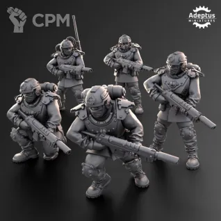 Описание картинки Squad. Dysorius Troops. Imperial Guard. от Manufactorum76 по цене 1 400руб | Свободный Рынок Миниатюр - СРМ