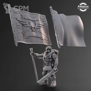Описание картинки Command Squad. Khaleeth Regiment. Imperial Guard. от Manufactorum76 по цене 600руб | Свободный Рынок Миниатюр - СРМ