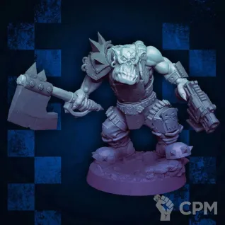 Описание картинки Melee/Pistol Orc Lads. Boys. Бойзы с чоппами х 10 от у Васи по цене 1 320руб | Свободный Рынок Миниатюр - СРМ