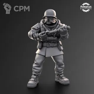 Описание картинки Command Squad. Koelner Regiment. Imperial Guard. от Manufactorum76 по цене 600руб | Свободный Рынок Миниатюр - СРМ