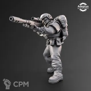 Описание картинки Snipers. Warden Regiment. Imperial Guard от Manufactorum76 по цене 450руб | Свободный Рынок Миниатюр - СРМ